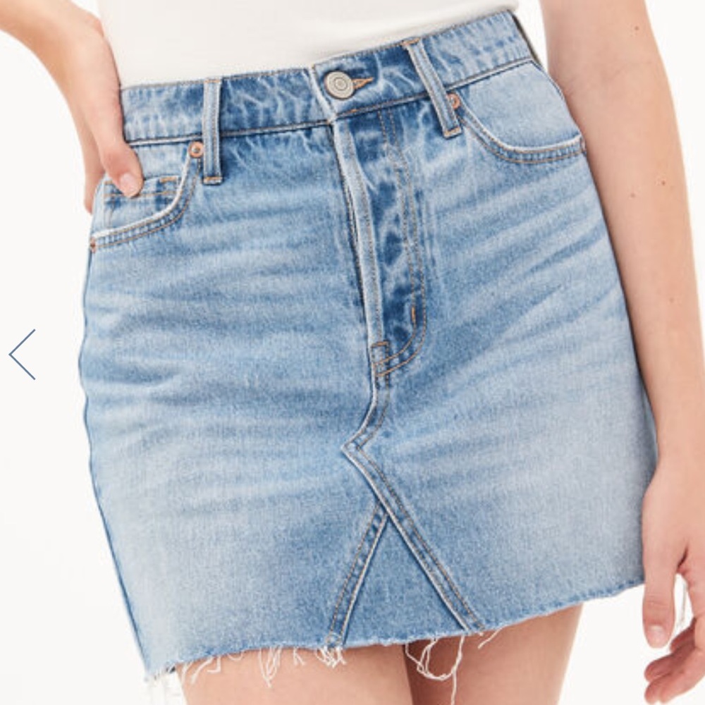 Aeropostale High Rise Denim Skirt 000